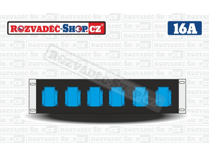 Rack rozvaděč 19-17-216V