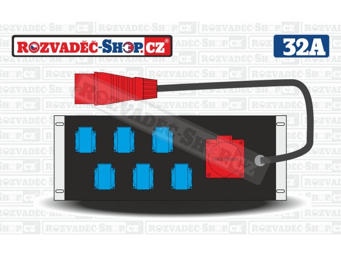 Rack rozvaděč 19-11-332V