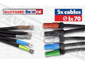 Powerlock source to lug cables fotky 1x70