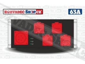 Rack rozvaděč 19-17-463P