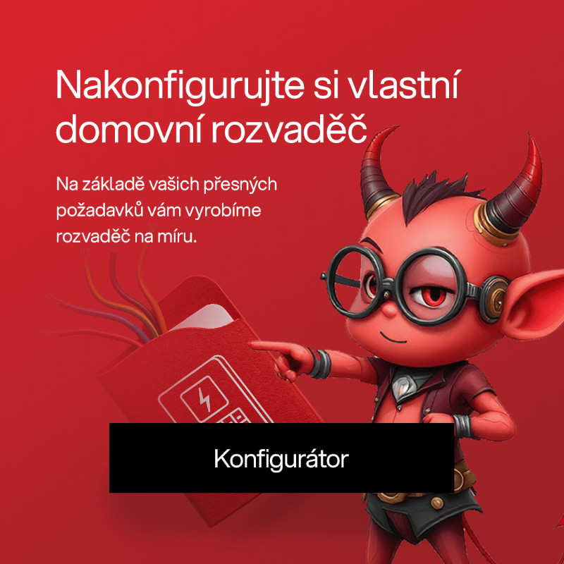 Nakonfigurujte si vlastní domovní rozvaděč