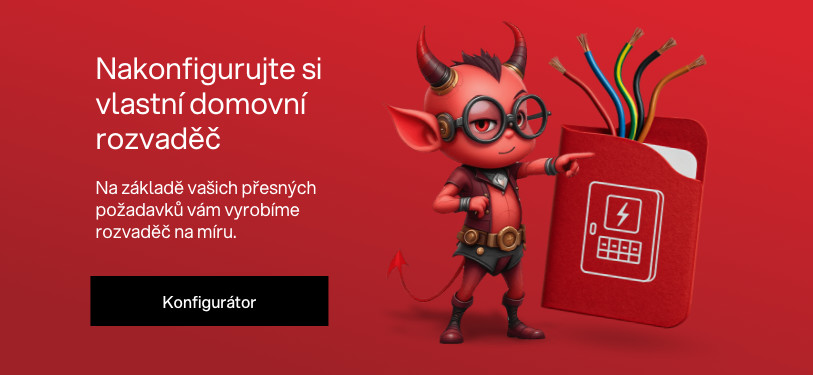 Nakonfigurujte si vlastní domovní rozvaděč
