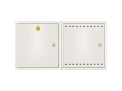 Sestava rozvaděčů ER 212/OVP7P + Dvířka pro HUP (Distribuční síť ČEZ, Hlavní jistič B10/3p, 10 A, 10 kA)