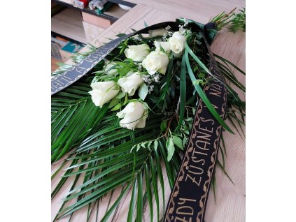 Smuteční kytice velká