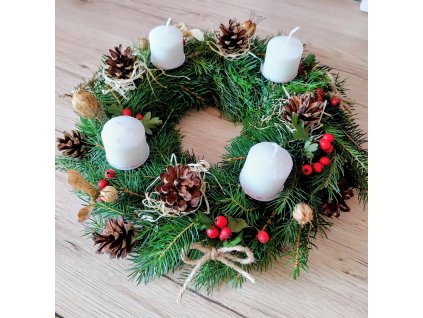 Adventní workshop 29.11. - adventní věnec