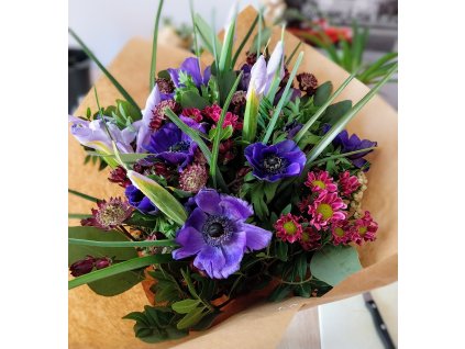 Individuální workshop-vazba kytice