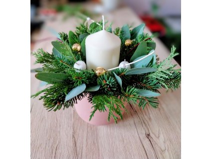 Vánoční svícen pr. 20cm