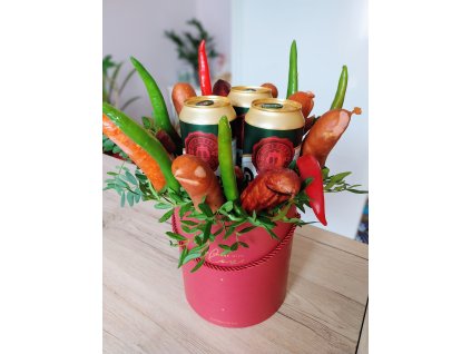 Klobásovo-pivní box pr.24cm