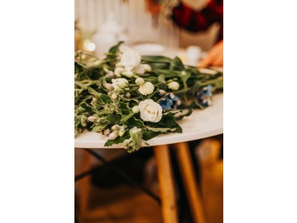 Workshop 15.2. - květinový věnec/flower box