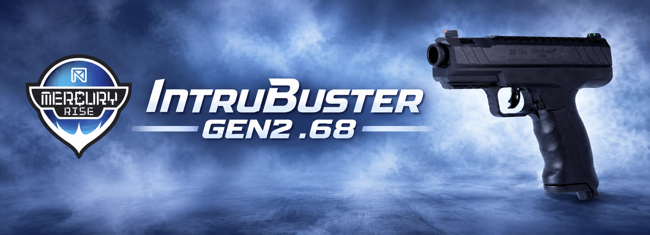 30 - 50 J Mercury Rise IntruBuster GEN2 cal .68 – Pistolet obronny o wysokiej mocy