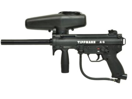 Tippmann NEW A5 Basic – paintballová zbraň s bočním podavačem Cyclone Feed