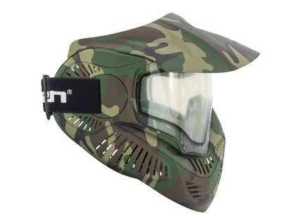 Valken MI-7 paintballová maska thermal - woodland