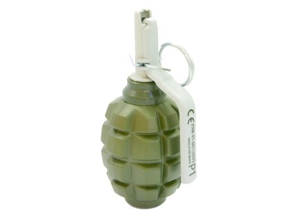 Pyrotechnics Airsoft Grenade F1-M – P1 Category Simulation with White Chalk Effect
