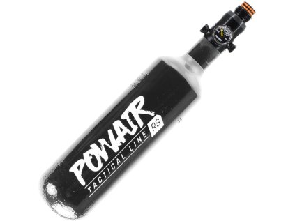 PowAir Tactical Line RS 0,23L / 15ci HP systém 300 Bar s regulátorem SHP MaxReg 1100 PSI OUT