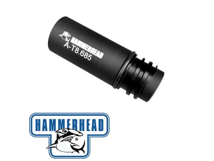 Hammerhead Barrel Adapter Fin Sizer (Auto Cocker závit samice na Tippmann 98 závit samec)