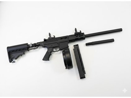 NXWerks NOVA Twilight X1 30J + Bubnový zásobník + Prodloužená hlaveň