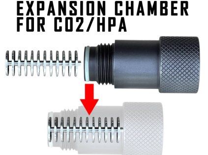 Extreme Performance 12 Expansion Chamber pro CO2 atomizér a HPA volumizer