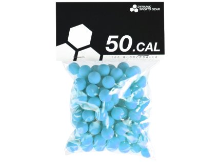 DSG PAINTBALL RUBBERBALLS - BLUE 100 ks cal.50