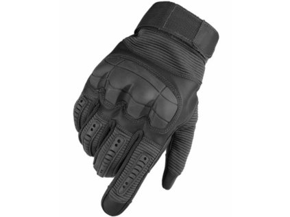 DELTA SIX PROTAC V2 TACTICAL FULL FINGER GLOVES (BLACK)