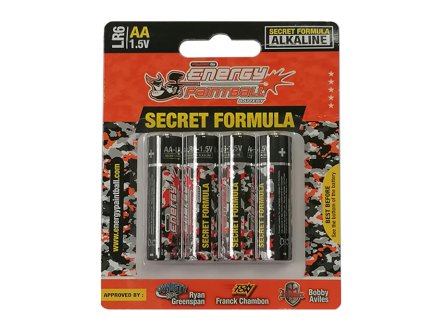 Paintball Energy AA 1,5V Alkaline (4pcs)