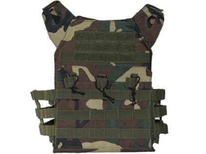 DELTA SIX ACM JUMPER TACTICAL MOLLE VEST (WOODLAND CAMO)