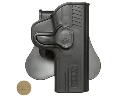 AMOMAX PADDLE HOLSTER FOR SMITH & WESSON MP9 MODELS - Black
