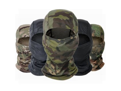 DELTA SIX KRYPTEC BLACK TACTICAL BALACLAVA