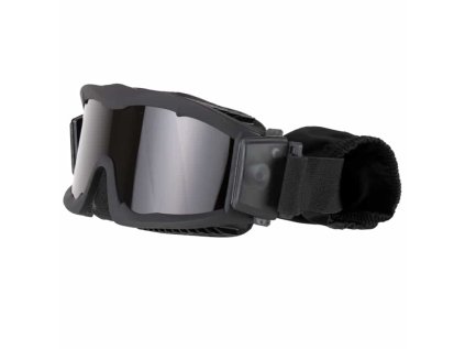 Taktické ochranné brýle V2 COMFORT / 3 x sklo - černé