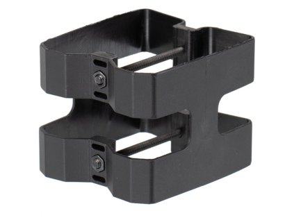 DELTA SIX T15 V2 MAG COUPLER / MAGAZINE CONNECTOR FOR FIRST STRIKE MAGAZINES (BLACK)