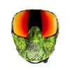 Carbon ZERO PRO Paintball Thermal Maske Tie Dye Gecko front jpg
