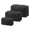 Černá sada tří cestovních organizérů Helikon-Tex PAKCELL SET