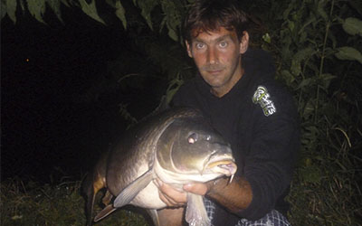 Martinova úspěšný výprava na řece