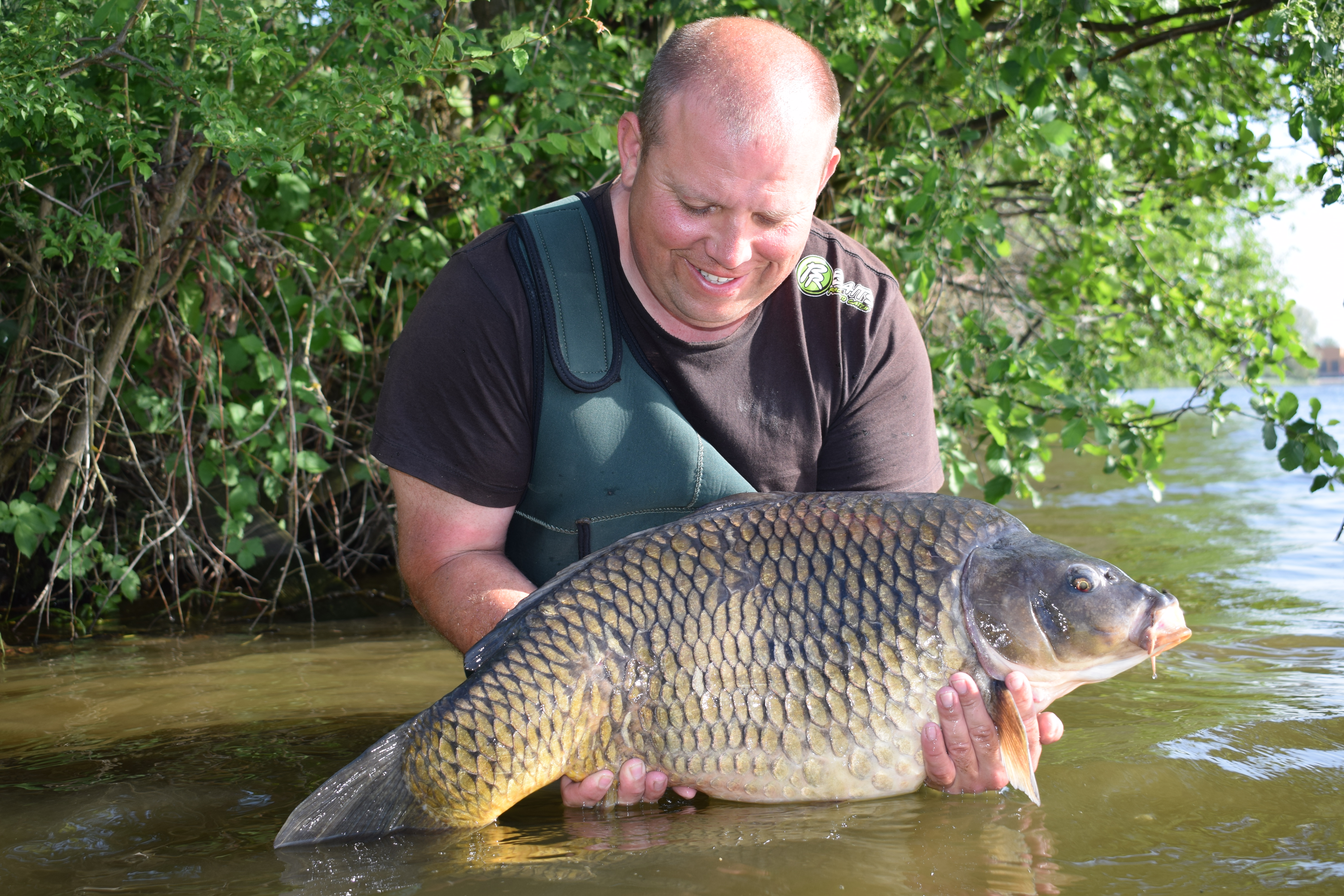 Další kapr z řeky Moravy