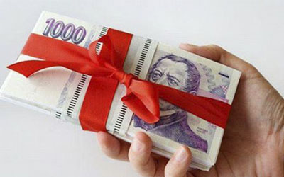 Odměny za zprávy od vody a spolupráci