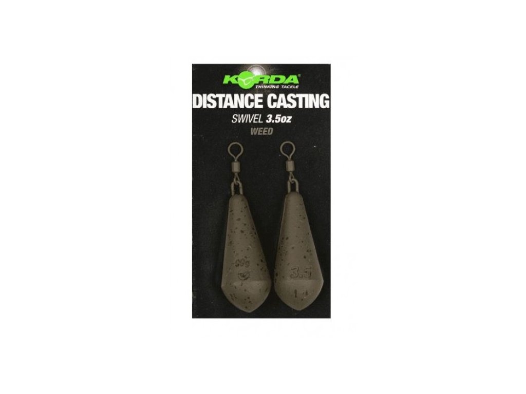 Korda Distance Casting Swivel Blister Lood 550x550