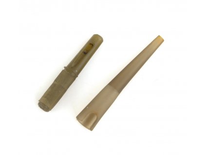 FOX DROP OFF INLINE LEAD KIT TRANS KHAKI x 5 ks