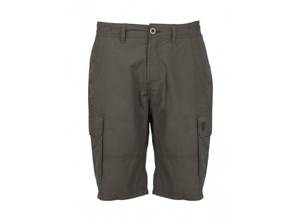 khaki cotton shorts front