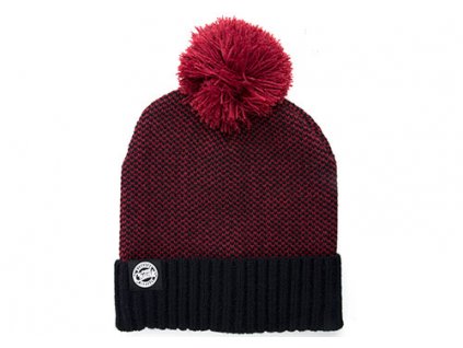 burgundy black bobble cpr763 flat