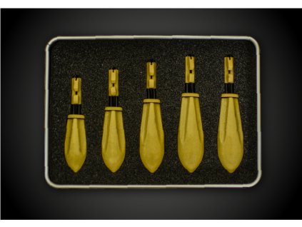 GEMINI TACKLE - A.R.C System Leads - Sand Brown - Mixed x 5