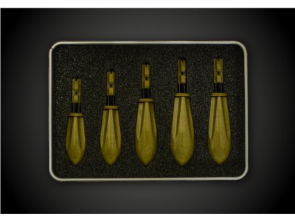 GEMINI TACKLE - A.R.C System Leads - Weed Green - Mixed x 5