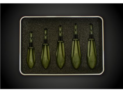 GEMINI TACKLE - A.R.C System Leads - Weed Green - Mixed x 5