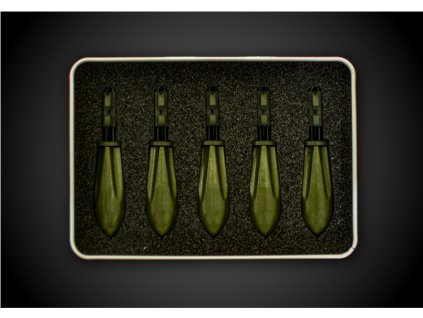 GEMINI TACKLE -   A.R.C System Leads - Weed Green - 85 g - 5 ks