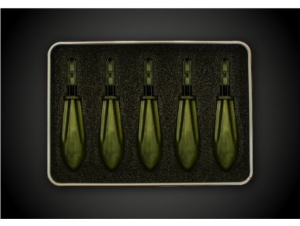 GEMINI TACKLE -   A.R.C System Leads - Weed Green - 100 g - 5 ks