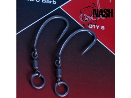 nash pinpoint twister fang gyro size 4 micro barbed