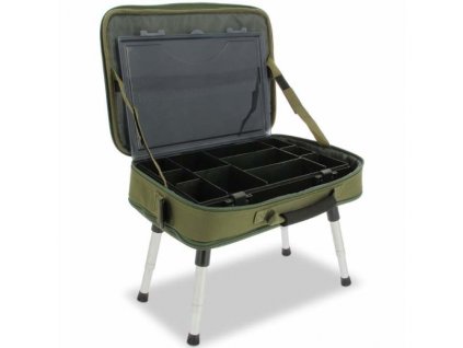 ngt stolek v kufriku box case tackle bag with bivvy table 2 3