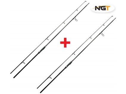 NGT Prut Dynamic Carp Black 12ft, 3lb AKCE 1+1 ZDARMA!