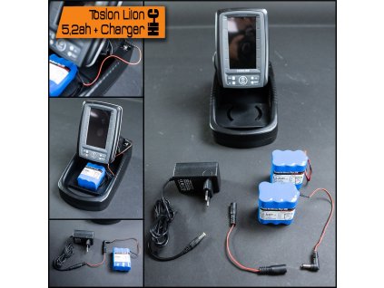 0001046 toslon li ion 12v battery charger set