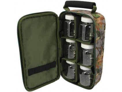 6 pot green glug bag in camo 1