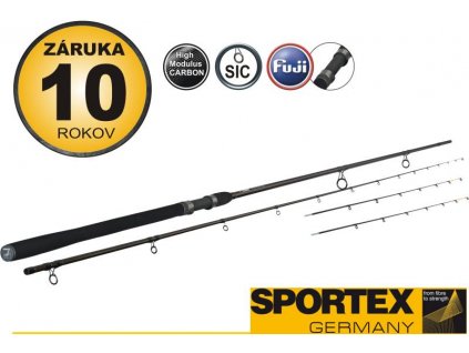 SPORTEX Method Feeder - 360cm / 10-40g / 3dílné - Rapid