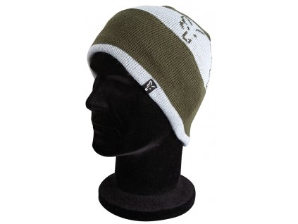 cpr992 fox green silver beanie on head